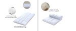 Luxury Microfiber Mattress Topper for Bunk Beds
