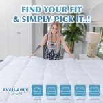 ACRALI HOME 4-Inch Thick Single Mattress Topper
