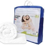 Fluffy 4-Inch Microfiber Mattress Topper for Singles