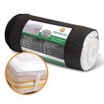 5cm Thick Microfiber Mattress Topper for Single Beds