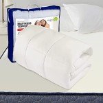 Fluffy 4-Inch Microfiber Mattress Topper for Singles