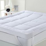 Comfortable Single Mattress Topper with Elastic Straps