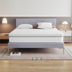 Frideko 7cm Memory Foam Mattress Topper for Single Beds