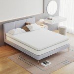 Frideko 7cm Memory Foam Mattress Topper for Single Beds