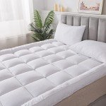Microfiber 4-Inch Mattress Topper for Bunk Beds