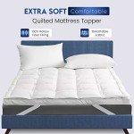 Ultra-Comfort 10CM Single Mattress Topper with Straps