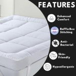 Comfortable Quilted Mattress Topper for Bunk Beds