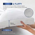 Ultra-Comfort 10CM Single Mattress Topper with Straps