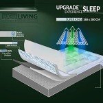 Microfiber 4-Inch Mattress Topper for Bunk Beds