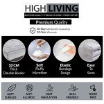 Microfiber 4-Inch Mattress Topper for Bunk Beds