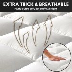 Comfortable Quilted Mattress Topper for Bunk Beds