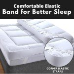 Comfortable Quilted Mattress Topper for Bunk Beds