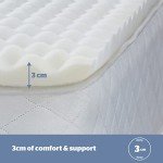 Orthopaedic Single Mattress Topper for Sleepless Nights