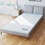 Cooling Memory Foam Mattress Topper for Bunk Beds