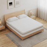 Memory Foam Mattress Topper with Washable Cover