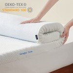 Memory Foam Mattress Topper for Single Bed