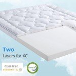 BedStory Fluffy Pillow Top Mattress Topper 3 Inch