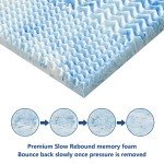Memory Foam Mattress Topper for Single Bed