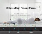Bamboo Memory Foam Mattress Topper for Single Bed