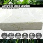 Bamboo Memory Foam Mattress Topper for Single Bed