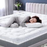 BedStory Fluffy Pillow Top Mattress Topper 3 Inch
