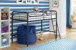 Black Midsleeper Bunk Bed by DHP