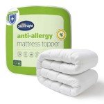 Anti-Allergy Double Mattress Topper for Bunk Beds