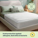 Anti-Allergy Double Mattress Topper for Bunk Beds