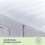 Anti-Allergy Double Mattress Topper for Bunk Beds