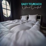 Microfibre 4 Inch Mattress Topper Super Soft