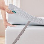 Thick Double Bed Memory Foam Mattress Topper