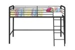 Black Midsleeper Bunk Bed by DHP