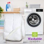 Fluffy Double Bed Mattress Topper - 4 Inch