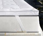 Cozy Double Mattress Topper, 4 Inch Soft Comfort
