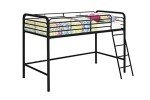 Black Midsleeper Bunk Bed by DHP