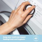 Extra Thick Double Mattress Topper for Comfort