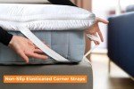 Comfortable Dual Layer Mattress Topper for Double Bed
