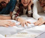 Cozy Double Mattress Topper, 4 Inch Soft Comfort