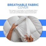 Extra Deep Microfibre Mattress Topper - Double