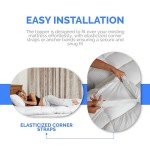 Extra Deep Microfibre Mattress Topper - Double