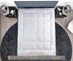 Cozy Double Mattress Topper, 4 Inch Soft Comfort