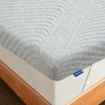 Thick Waterproof Memory Foam Mattress Topper for Double Bed