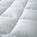 Plush Cooling Mattress Topper for Bunk Beds