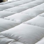 Plush Cooling Mattress Topper for Bunk Beds