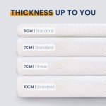 Newentor® Dual-Layer Memory Foam Mattress Topper