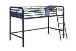 Black Midsleeper Bunk Bed by DHP