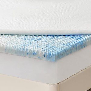 Ergonomic Memory Foam Mattress Topper for Comfort