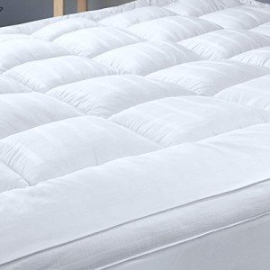 Extra Thick Cotton Mattress Topper for Double Beds