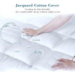 Extra Thick Cotton Mattress Topper for Double Beds