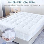 Extra Thick Cotton Mattress Topper for Double Beds